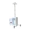 China Torres de iluminación LED móviles de estructura compacta montadas con 4 luces LED de 100W para iluminación temporal wholesale