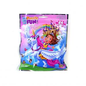 China Princess Unicorn Custom Childrens Puzzles 23.1*26.3cm Size Easy To Take supplier