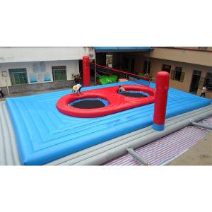 China Inflatable Round Interactive Sport Game Bossaball Court for Sale supplier