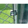 China Green Vinyl Spraying Woven Chain Link Fence Panels For House Garden Fronts wholesale