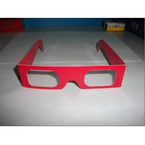 Disposable Paper 3D Glasses For Children , Cardboard Xpand 3d Glasses