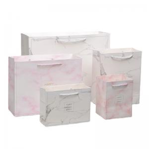 Custom Reasonable Boutique Retail Paper Gift Shopping Rope Handle Bag Custom Order