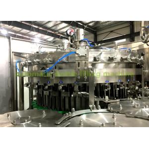 China Carbonated Drink Filling Machine / Carbonated Water Filling Plant 5000kg supplier