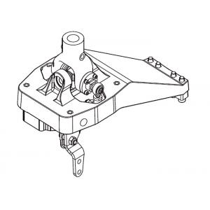 China Aluminum / Plastic Manual Transmission Shifter 923 Series Transmission Control Valve supplier