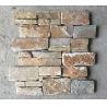 China Beige Split Face Quartzite Z Stone Cladding with Steel Wire Back,Natural Stacked Stone,Z Stone Panel wholesale