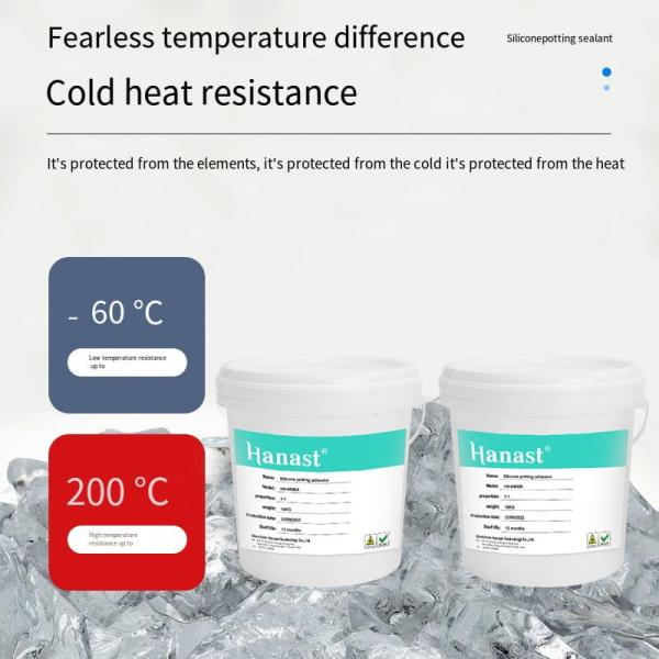 Two Component Silicone Thermal Conductive Potting Paste For Electronics