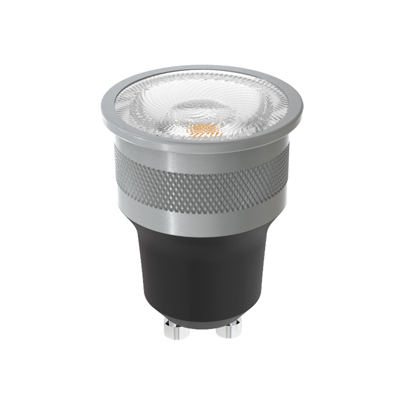 China Mini GU10 lámpara de foco LED 3000k Blanco caliente Tamaño pequeño 24 grados Voltado alto 230v lámpara de led on sale
