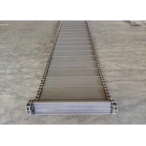 China Cooling Oven 304 316 Stainless Steel Chain Mesh Conveyor Belt supplier