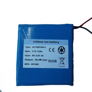 CE Flat 11.8Ah 12Ah 4.2V Ultra Thin Battery Pack For Toys