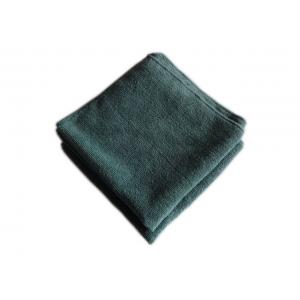 China Polyester Nylon Blended Cleaning Cloth Forest Green supplier