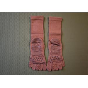 100 Cotton Yoga Footwear S M L XL Workout Socks With Grip