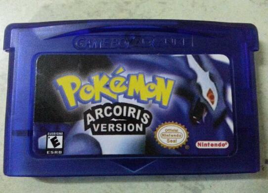 Pokemon Arcoiris Version GBA Game Game Boy Advance Game Free Shipping