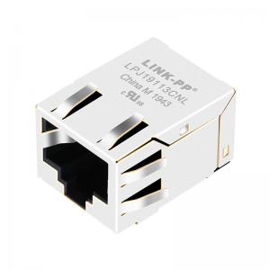 China J0C-0004NLT PCB SMT RJ45 Connector 1x1 Port Without LED LPJ19113CNL supplier