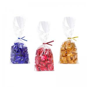China Transparent Cellophane Gift Wrap Bags For Thanksgiving / Birthday Party supplier
