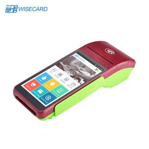China Touch Screen Smart POS Terminal , Android POS With Fingerprint Reader supplier