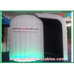 Party Photo Booth Oxford Cloth Inflatable Photo Booth , Logo Printed Rounded Photo Tent