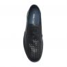 China Black Anti Skid Mens Leather Casual Shoe wholesale