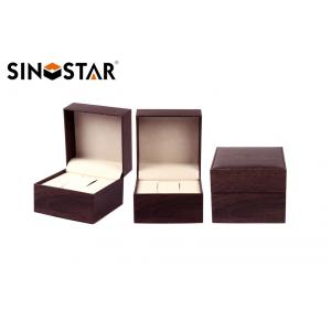 Single Watch Packing Box , Full Color Offset Printing Mens Watch Storage Box