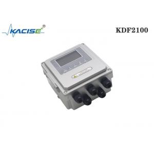 KDF2100 PVC Ultrasonic Doppler Flow Meter High Resolution Screen