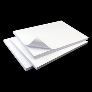 China Matte Siticker Paper Self Adhesive Label Paper A3 80g / Square Meter supplier