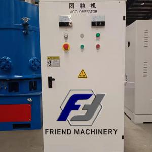 China 500kg/H PP PE Plastic Agglomerator Machine 300L Volume supplier