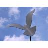 China Bird Flying Stainless Steel Abstract Yard Sculptures Contemporary Metal Garden Ornaments wholesale