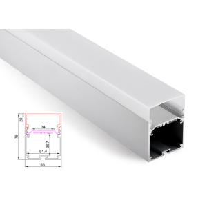 China 線形アルミニウム プロフィールLED PMMA opalカバーPC乳白色か明確なカバーが付いている吊り下げ式か表面の取付けられたタイプをつける wholesale