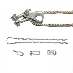 Overhead Line Accessories Pre-twisted wire Preformed Full Tension Guy Grip Suspension