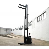 China Walkie Electric Stacker Forklift  3000mm  Height Stand Up Adjustable Cab Location electric pallet stacker forklift on sale