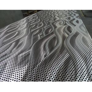 China GB Standard Decorative Perforated Metal Sheet Stainless Steel 316 Bending Sheet 1250mm Width supplier