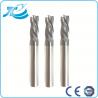 Ultra Micro Grain Carbide End Mills Roughing End Mills For Slotting / Milling