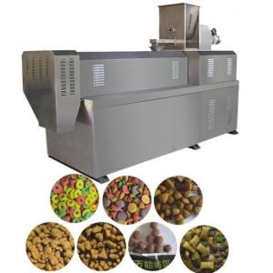 China SR -65 Semi Moisture Pet Food Extruder Machine , Pet Food Manufacturing Equipment supplier