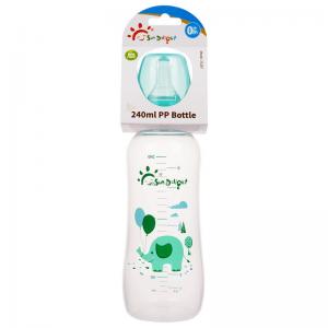 110℃ 120℃ PP Polypropylene 8oz 240ml Infant Baby Bottles