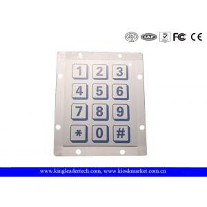 China Dust and Waterproof 12 key Numeric Keypad Security Door Access Control Keypad supplier