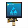 4Display de módulo LCD TFT cuadrado de 0,0 pulgadas 720X720px HD/ST7701S/interfaz LVDS/IPS/con pantalla táctil capacitiva