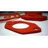 100% Virgin Silicone Rubber Washers , Close Cell Silicone Foam Gasket UV