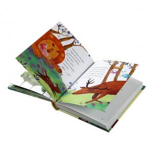 Hardcover A4 Gloss Varnishing Story Book Printing for kids