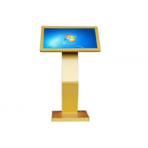 China Golden Color shopping mall kiosk touch screen Kiosk monitor advertising , MAD -215T-P supplier