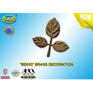 China Ref No BD033 Brass Leaf Tombstone Decoration Bronze Leaves Material Copper Alloy supplier