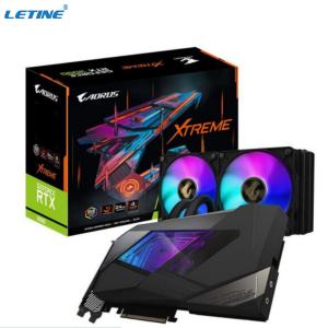 China 936 GB/S Miner Graphic Card GIGABYTE Aorus Geforce Rtx 3090 Xtreme Waterforce 24g supplier
