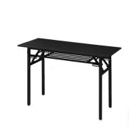 China Scratch Resistant Office Computer Training Table 	Black Wooden Customized Sizes on sale