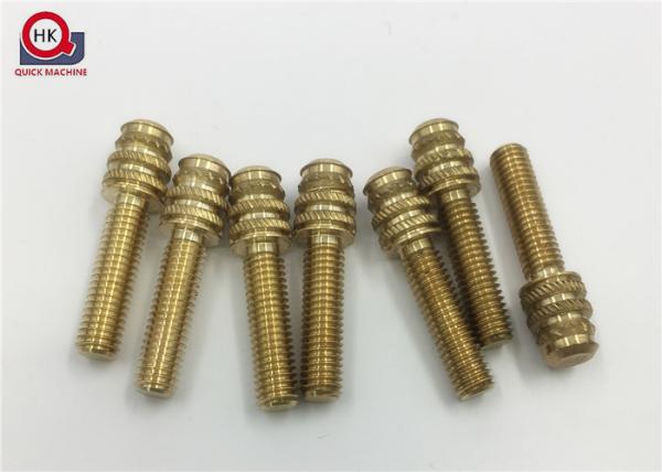 Custom Precision CNC Machined Parts , Plastic Injection Brass Insert Fittings