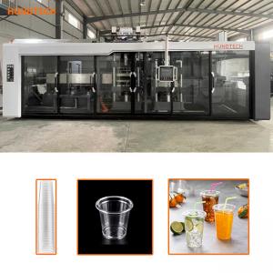 China Coffee Cups PLC Plastic Thermoforming Machines Thermoforming Machinery supplier