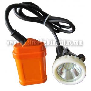 China LED Rechargeable Miners Cap Lamp 1 Watt 4500Lux With 6 Pcs SMD Led KJ3.5LM supplier