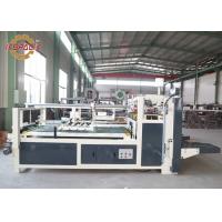 China Semi Automatic Corrugated Box Folder Gluer Machine 4 KW PLC Control on sale