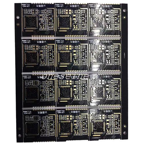 Black Small BGA Double Sided PCB 2 Layer Circuit Board Prototype