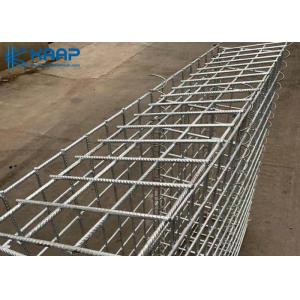 China Low Carbon Galvanised Gabion Baskets ISO9001 SGS Certification Easy Installation supplier