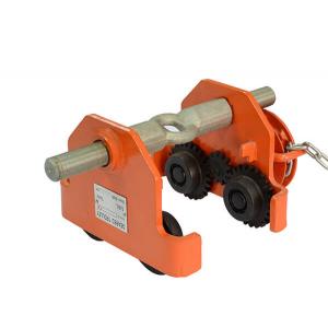China Electric Powered Mechanical Lifting Devices Gear Trolley With Chain Block supplier