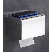 China Multi Colored Commercial Stainless Steel Toilet Paper Holder Waterproof Dog Proof on sale