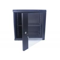 China 12U Glass Door Wall Mount Network Server Cabinet Enclosure 19 Inch 600x450 Rack on sale